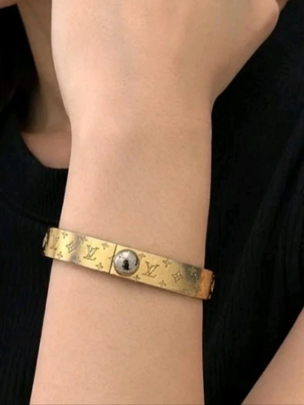 Louis Vuitton Set Of 3 Bracelets - Authentic